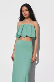 Топ баллон из жатого хлопка