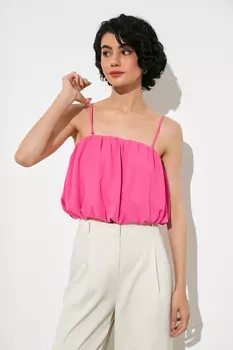 Топ баллон из жатого хлопка