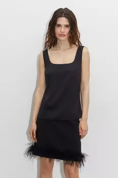 Топ с квадратным вырезом