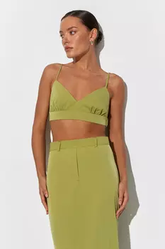 Топ с поясом под грудью