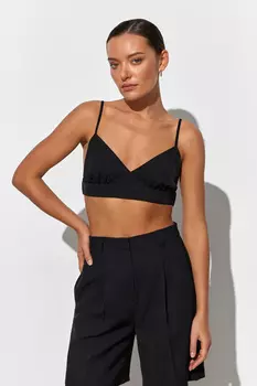 Топ с поясом под грудью