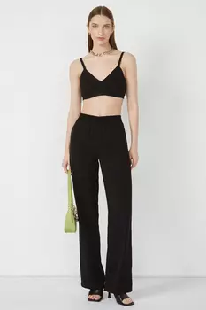 Топ трикотажный на бретелях