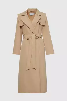 Тренч из хлопка с цепью