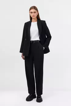 Жакет двубортный прямого кроя