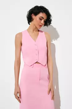 Жилет укороченный