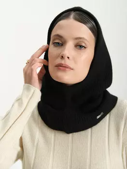 Балаклава из кашемира 04255 черный