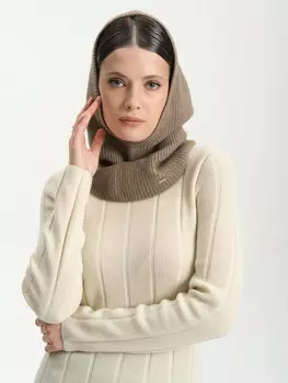 Балаклава из кашемира 04255 капучино
