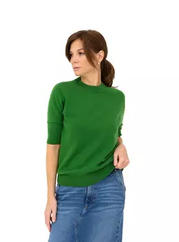 Джемпер кашемировый 17070 зеленый XL