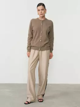 Кардиган из кашемира KW021011-E капучино 57 XL