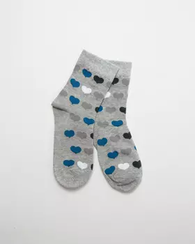 Носки хлопковые ТОД 20048 серые 35-38