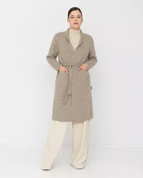 Кардиган из 100% шерсти BSdl серый S