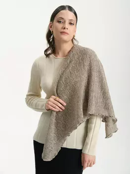 Платок из шерсти UL серый