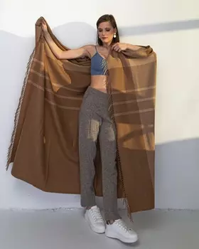 Плед из шерсти верблюжонка 15054 150*200