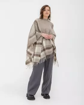 Пончо из шерсти UL KL