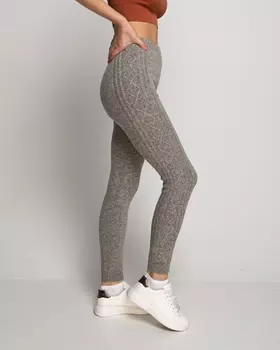 Рейтузы из шерсти серые 2XL