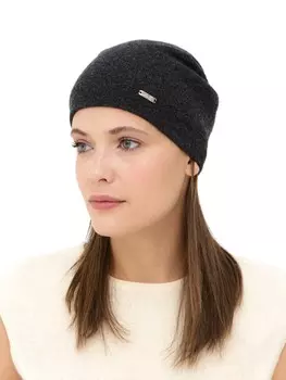 Шапка из кашемира 04132 антрацит