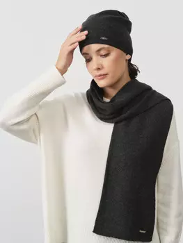 Шарф из кашемира 03034 графит