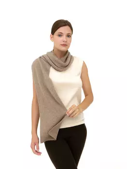 Шарф из кашемира 03034 капучино 160*20