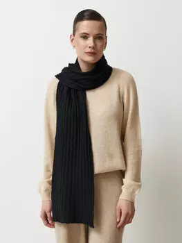 Шарф из кашемира 12093 черный