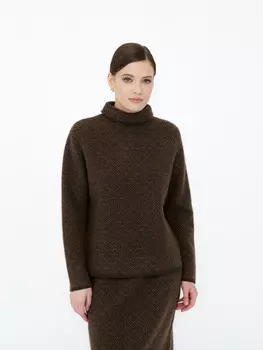 Свитер из пуха яка 01295 L