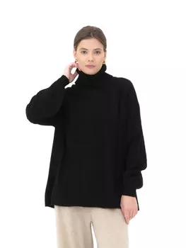 Свитер из пуха яка 5056 черный 50