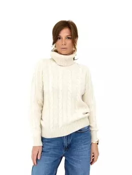 Свитер из шерсти 5W02003 бежевый М