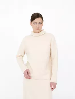 Свитер кашемировый 01295 сливочный L