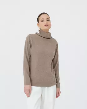 Свитер кашемировый 12107 капучино L