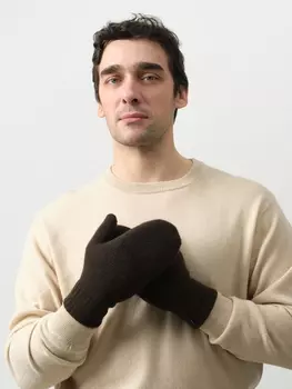 Варежки из пуха яка мужские 21ml ТК F