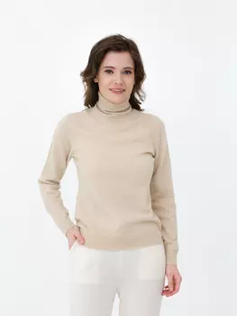 Водолазка из кашемира 5040 бежевая 52