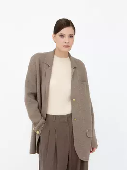 Жакет кашемировый 08366 капучино XL