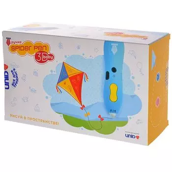 3D ручка Spider Pen Baby, голубая