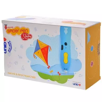 3D ручка Spider Pen Baby, розовая