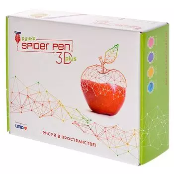 3D ручка Spider Pen Plus, голубая