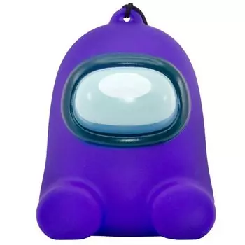 Фигурка-фонарик Among us (фиолетовый)