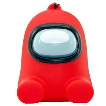 Фигурка-фонарик Among us (красный)