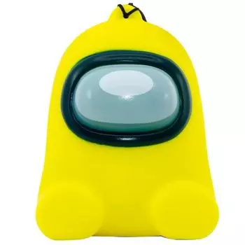 Фигурка-фонарик Among us (жёлтый)