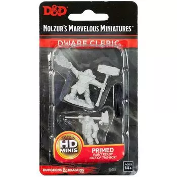 D&amp;D Nolzur's Marvelous Miniatures: Дварф Жрец Мужчина