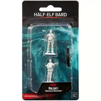 D&amp;D Nolzur's Marvelous Miniatures: Полуэльф Бард Женщина