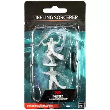 D&amp;D Nolzur's Marvelous Miniatures: Тифлинг Колдун (мужчина, с огненными чарами)