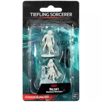 D&amp;D Nolzur's Marvelous Miniatures: Тифлинг Колдун Женщина