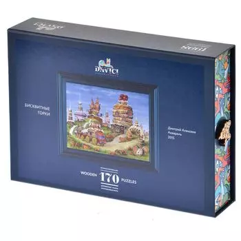 Деревянный пазл "Бисквитные горки"