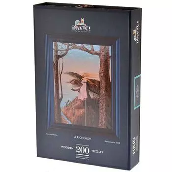 Деревянный пазл "Чехов"