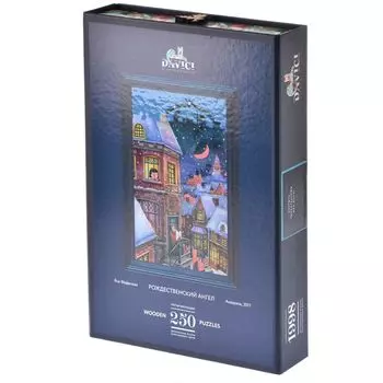 Деревянный пазл "Рождественский ангел"