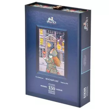 Деревянный пазл "Вкусный снег"