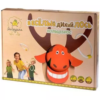 Дикий веселый лось