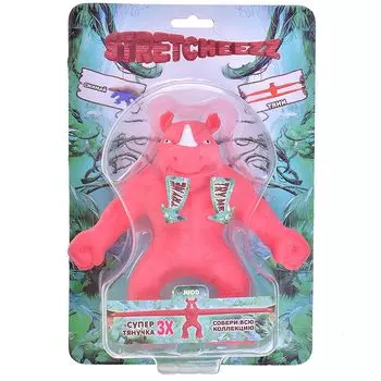 Игрушка–тянучка Stretcheezz. Красный носорог