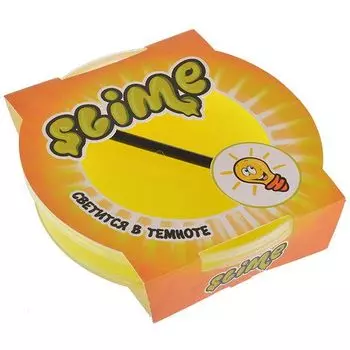 Лизун. Желтый, светится в темноте