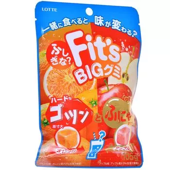 Мармелад Fit's: апельсин и яблоко