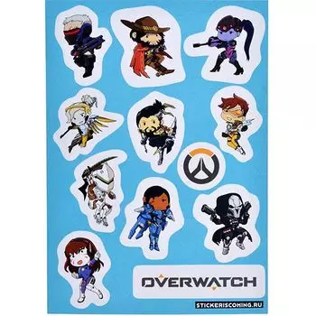 Набор стикеров «Овервотч»
